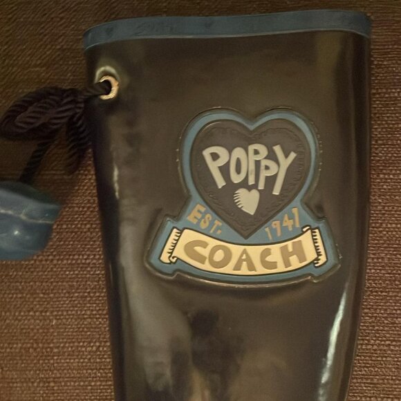 Coach Poppy Rain Boots - Size 9 - Picture 4 of 9